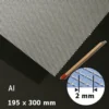 Hermoli ark eks. aluminium 2 m