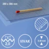 Hermoli ark korrugert pet 2 mm