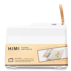 HIMI utfellbar lettvektspalett av plast, 25,5×19,5×1,2 cm