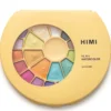 Himi Watercolour Kit Metallic, 24 skinnende akvarellfarger og 1 pensel