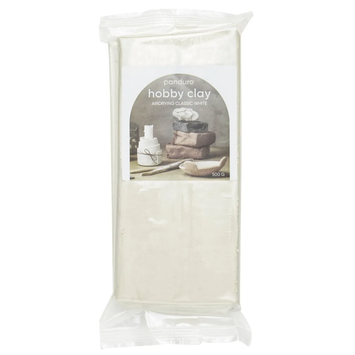 Hobby Clay Classic Hvit 500 g