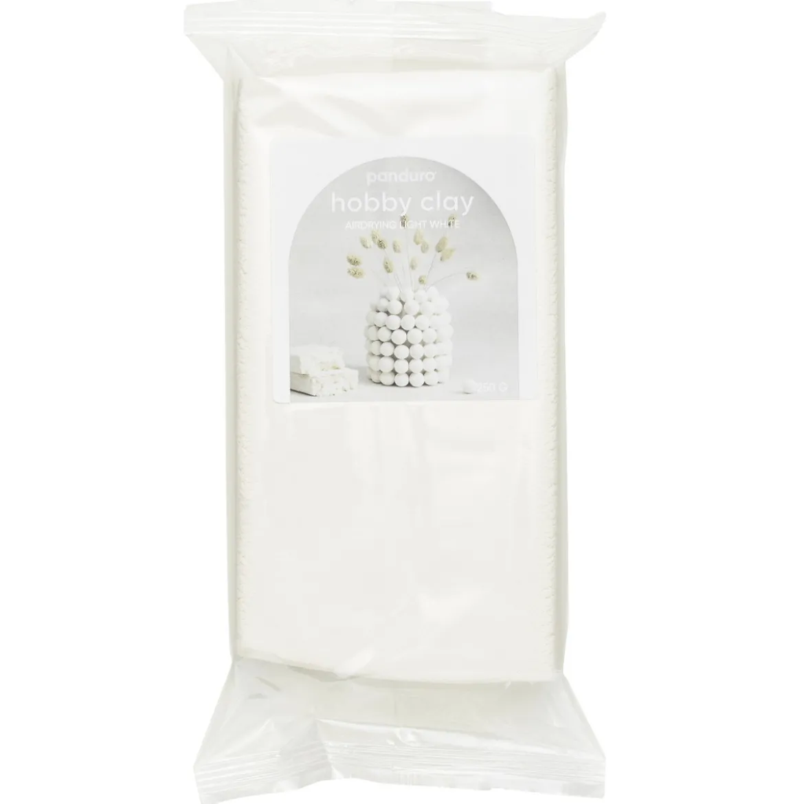 Hobby Clay Light Hvit 250 g
