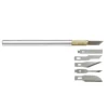 Hobbykniv metall 6 ulike blad