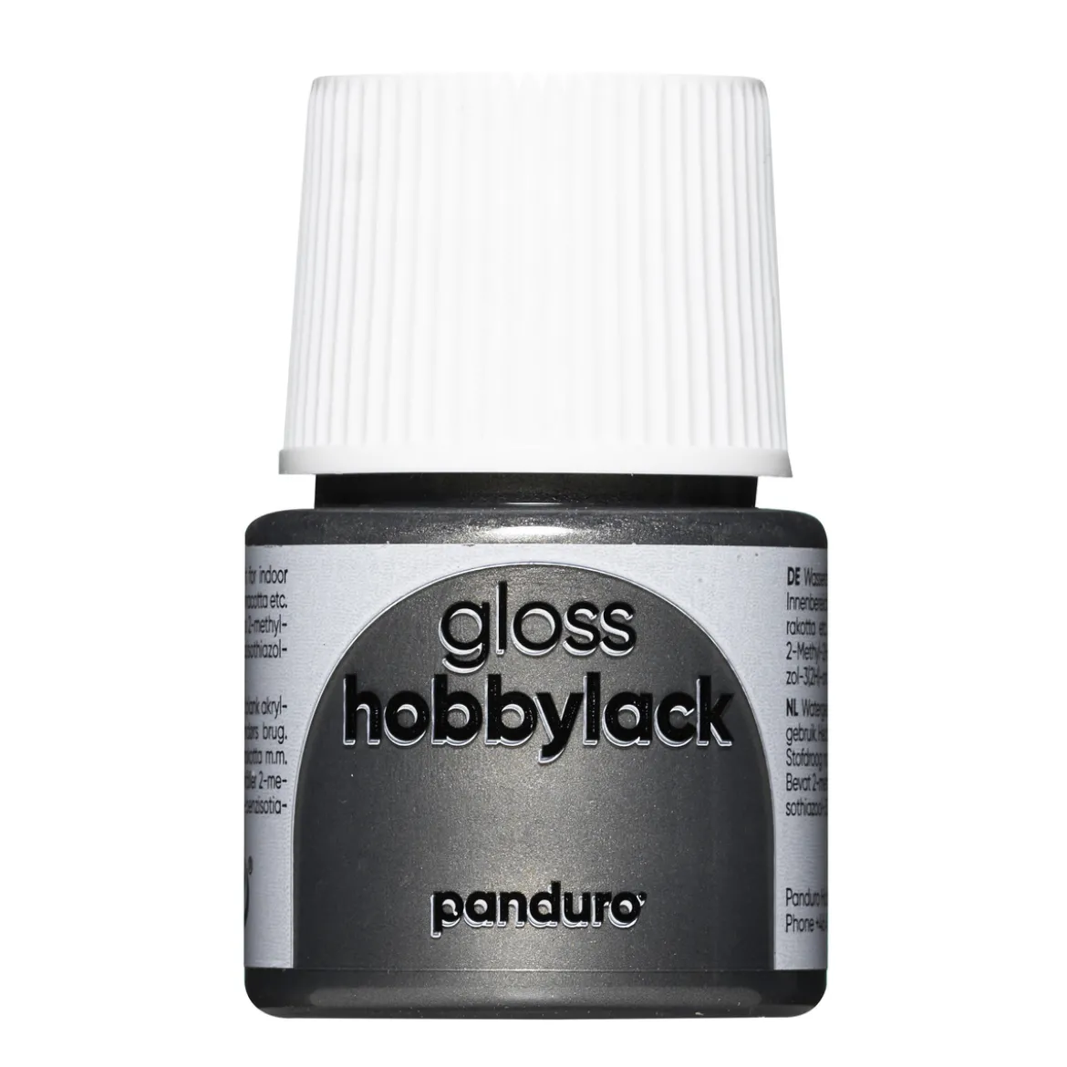 Hobbylakk gloss Pewter 45 ml
