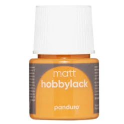 Hobbylakk matt 45 ml Oransje