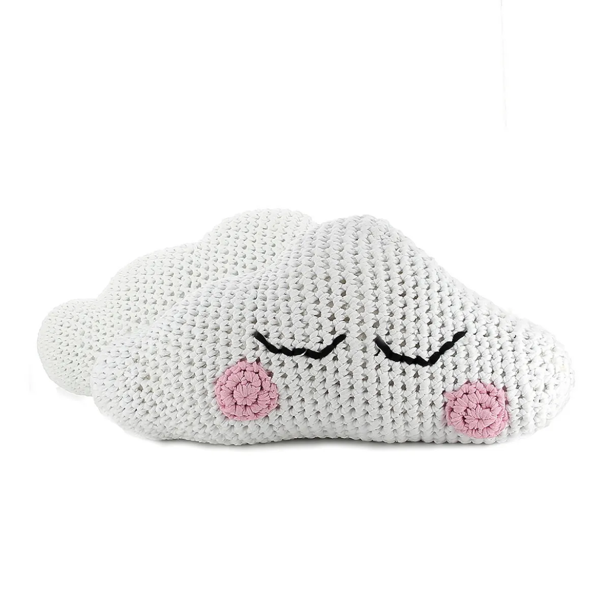 Hooked DIY-kit Dream Cloud, hekle en søt liten skypute, 45×25 cm