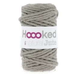 Hooked Natural Jute 350 g – Cinnamon taupe JT001