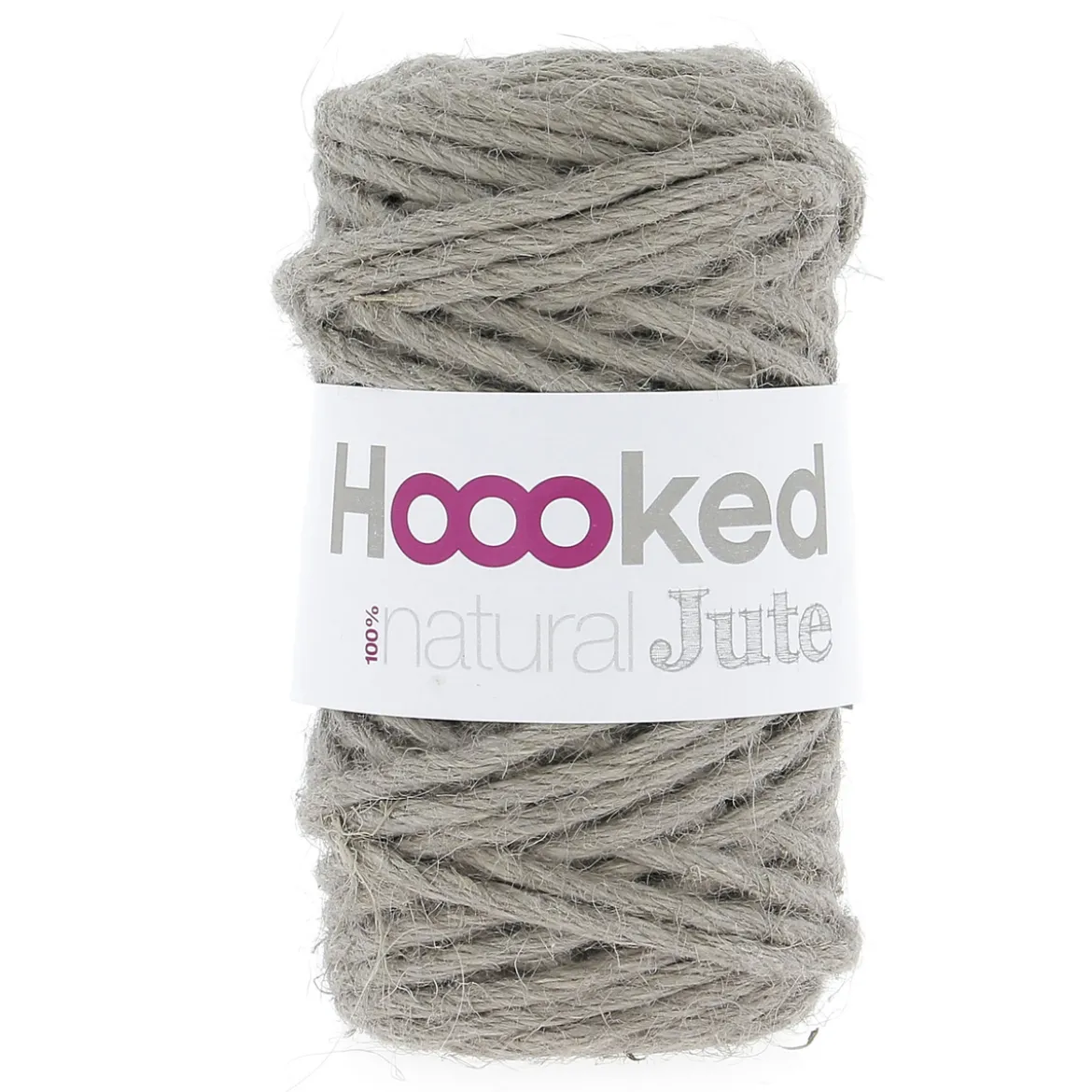 Hooked Natural Jute 350 g – Cinnamon taupe JT001