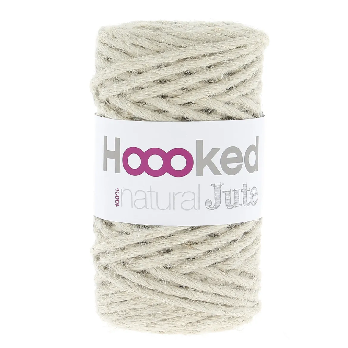Hooked Natural Jute 350 g – Vanilla cream JT005