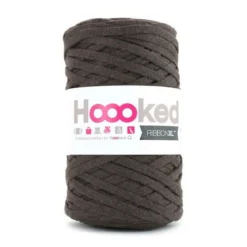 Hooked Ribbon XL garn 250 g brun – RXL39 Tobacco brown