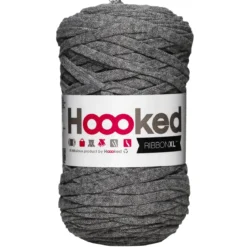 Hooked Ribbon XL garn 250 g steingrå – RXL31 Stone grey