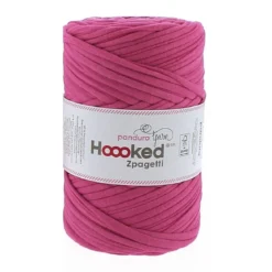 Hooked Zpagetti Medium trikotgarn 450 g cerise – Super Pink shades ZP004V–04, pris per stykk