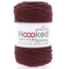 Hoooked Spesso Eco Barbante Chunky Cotton by Panduro Yarn – 500 g vinrød, Berry S1050