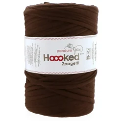 Hoooked Zpagetti Medium trikotgarn 450 g brun – Brown shades, pris per stykk