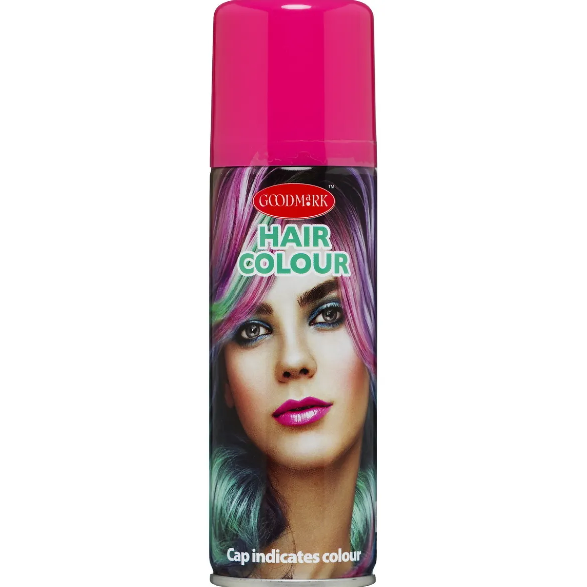 Hårspray rosa 125 ml – farg håret til fest, karneval og utkledning!