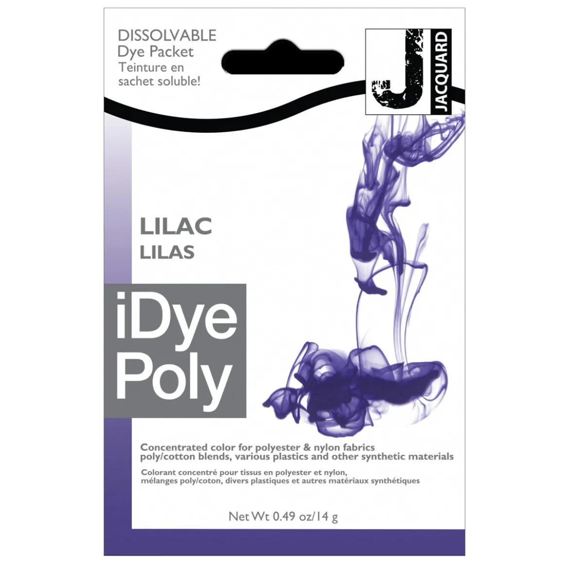 iDye Poly tekstilfarge for syntetisk materiale, Lilac 458