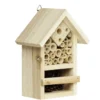 Insekthus insekthotell 13×8×18 cm i lyst, ubehandlet FSC®-merket tre