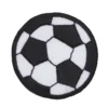 Iron-on stoffmerke fotball, Ø 50 mm