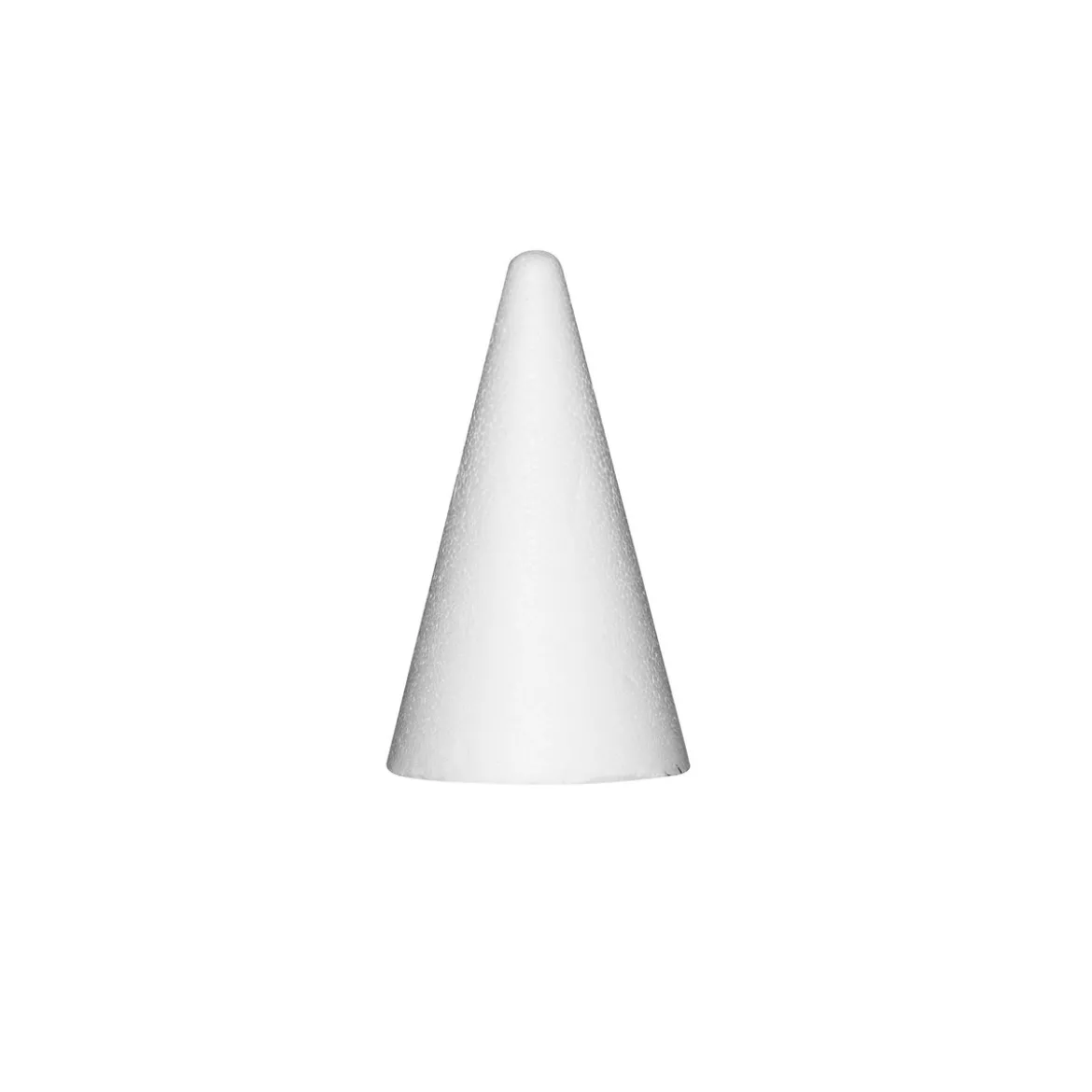 Isoporkjegle høyde 12 cm
