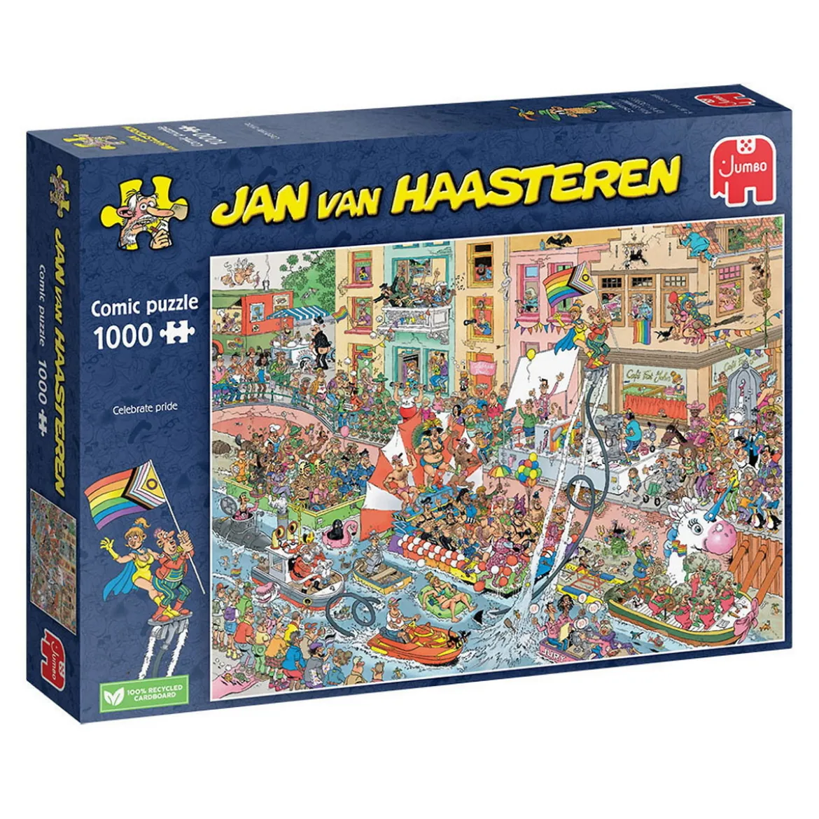 Jan van Haasteren puslespill Celebrate Pride! 1000 biter, 68x49 cm