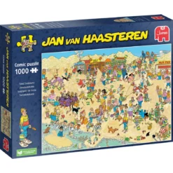 Jan van Haasteren puslespill Sand Sculptures, 1000 biter, 68×49 cm