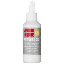 Kids Quick glue 100 ml – praktisk hobbylim til innendørsbruk