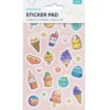 Klistremerkeblokk Kawaii – 2×10 design, totalt 20 ark med supersøte kawaii klistremerker! 10×18 cm