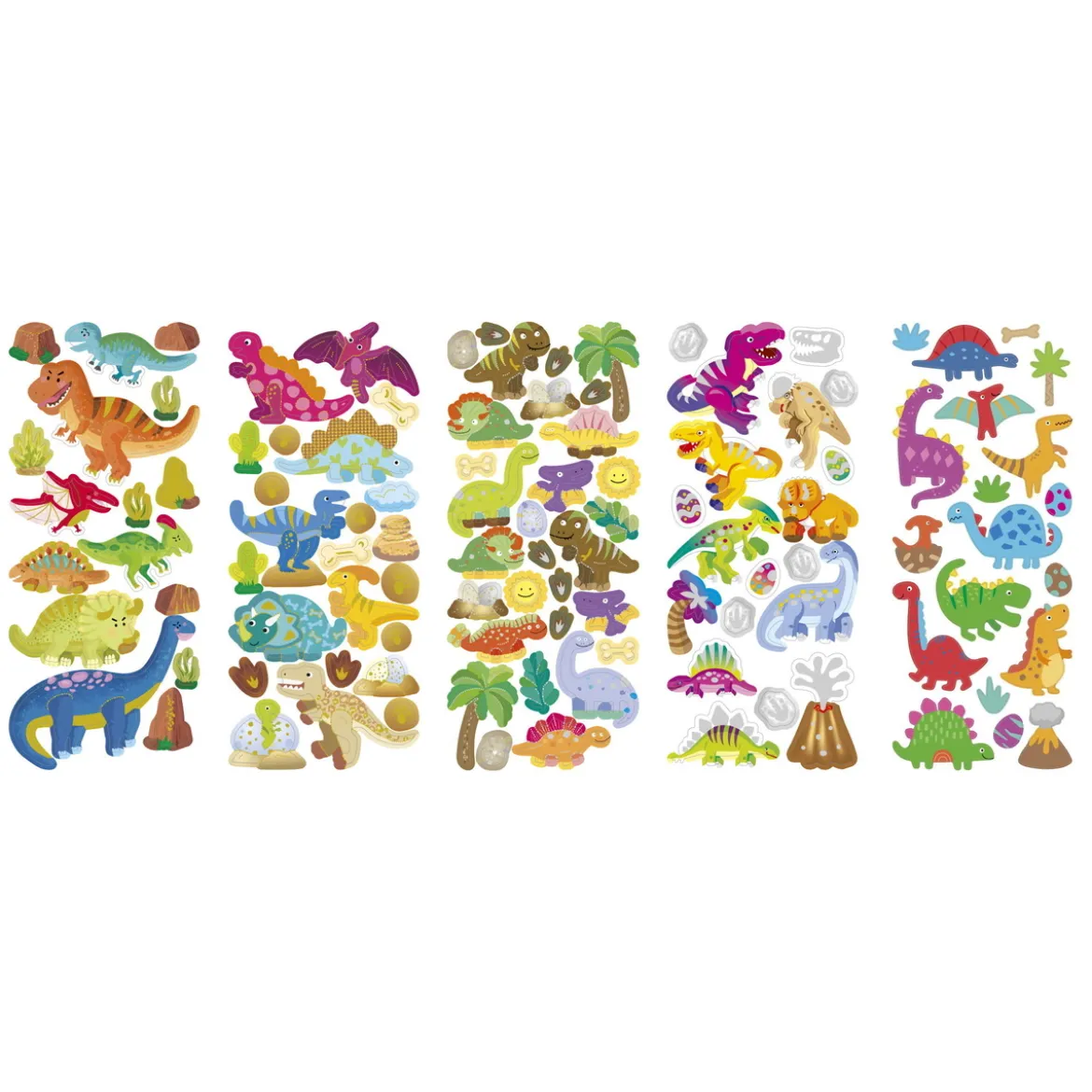 Klistremerker 10p dinosaurer