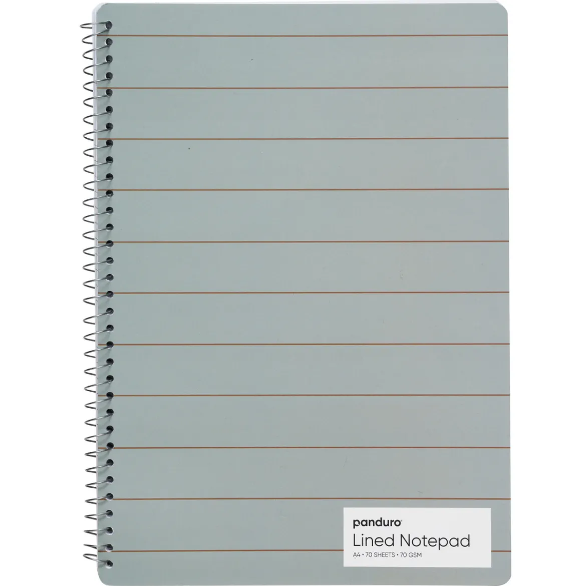 Kollegieblokk linjert A4 (210×297 mm), 70 ark, 70 g/m²