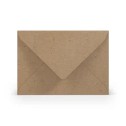 Konvolutt C6 5 stk. kraft
