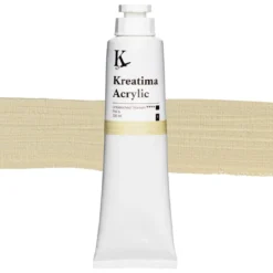 Kreatima Acrylic akrylmaling 120 ml – Unbleached Titanium PW 6