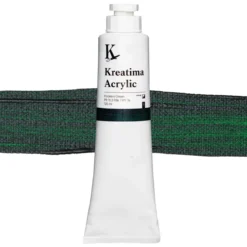 Kreatima Acrylic akrylmaling 120 ml – Hooker's Green PB 15:3 PBk 7 PY 74