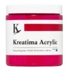 Kreatima Acrylic akrylmaling 250 ml – Primary Magenta PR 122 PR 170 PW 6