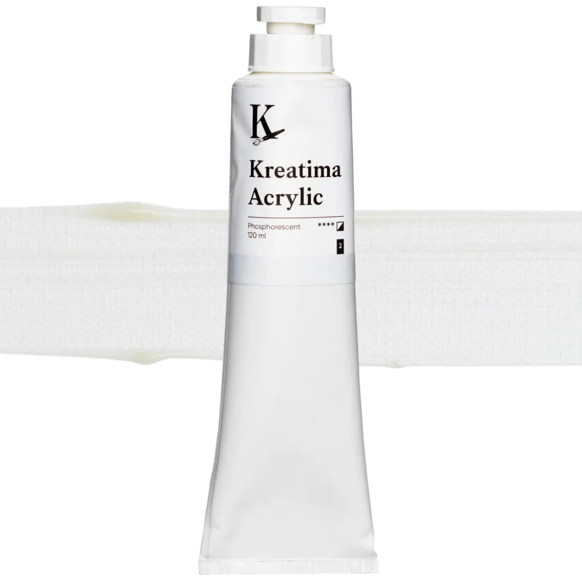 Kreatima Acrylic akrylmaling 120 ml – Olive Green PY 65 PB 15:3