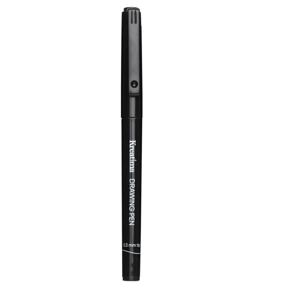 Kreatima Drawing Pen, fineliner med svart blekk, 0,3 mm spiss