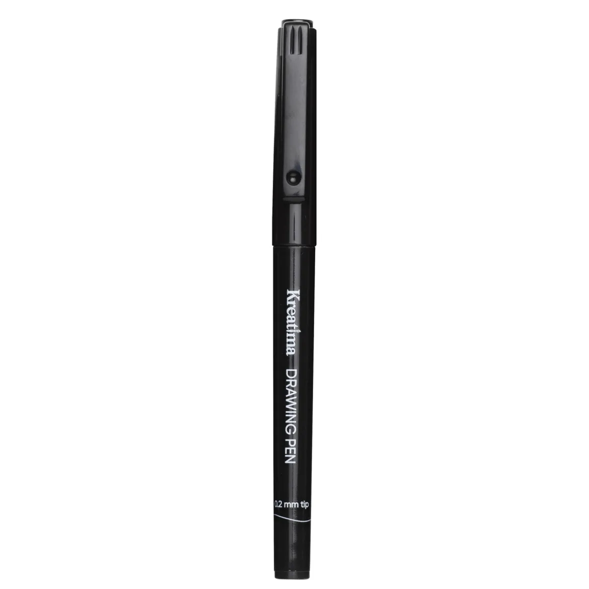 Kreatima Drawing Pen, fineliner med svart blekk, 0,2 mm spiss