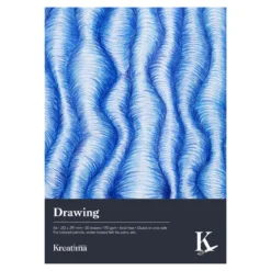 Kreatima Drawing tegneblokk A4 (210×297 mm), 30 ark, 170 g/m²