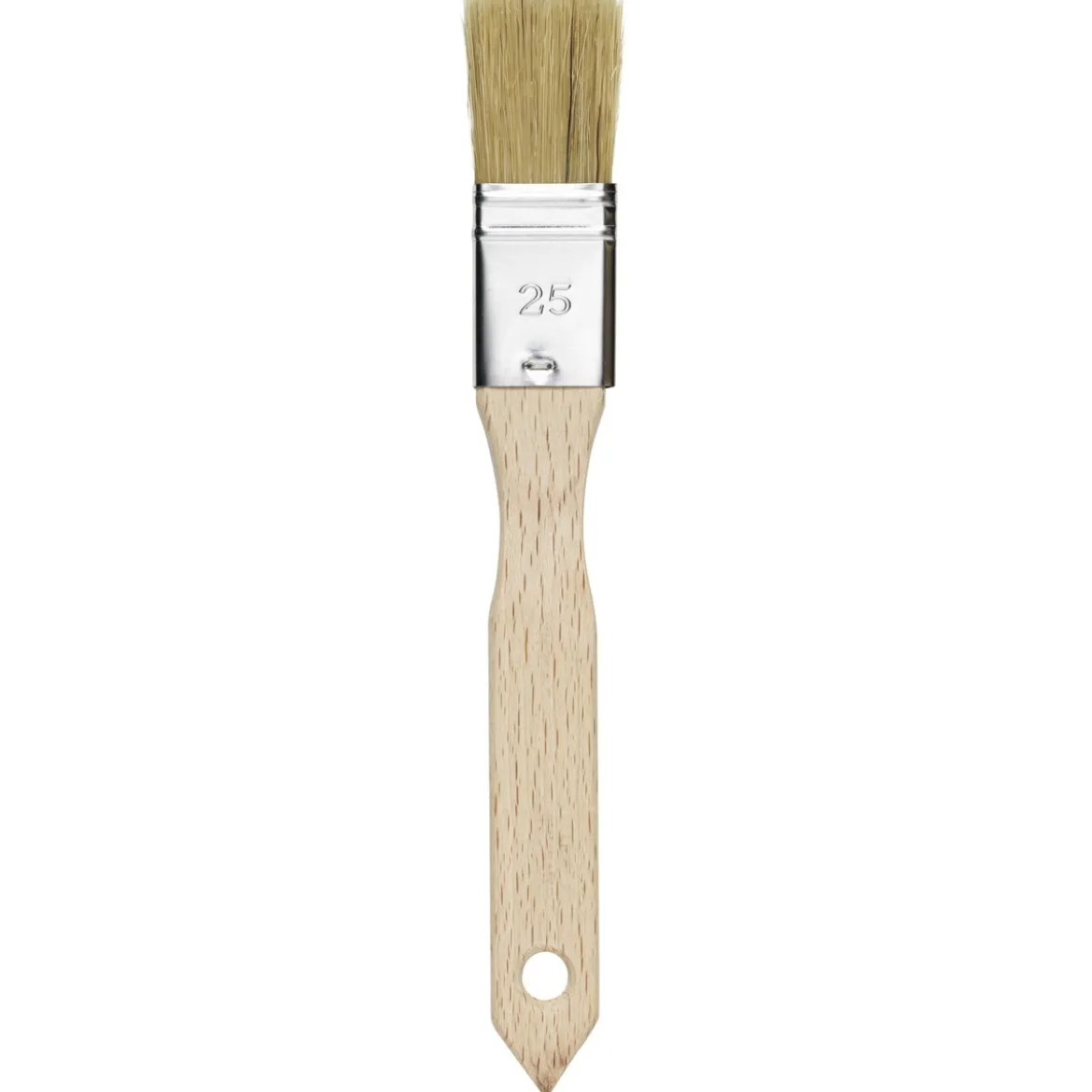 Kreatima flat pensel – blanding av svinebust og syntetisk bust – 25 mm bred pensel, total lengde 190 mm