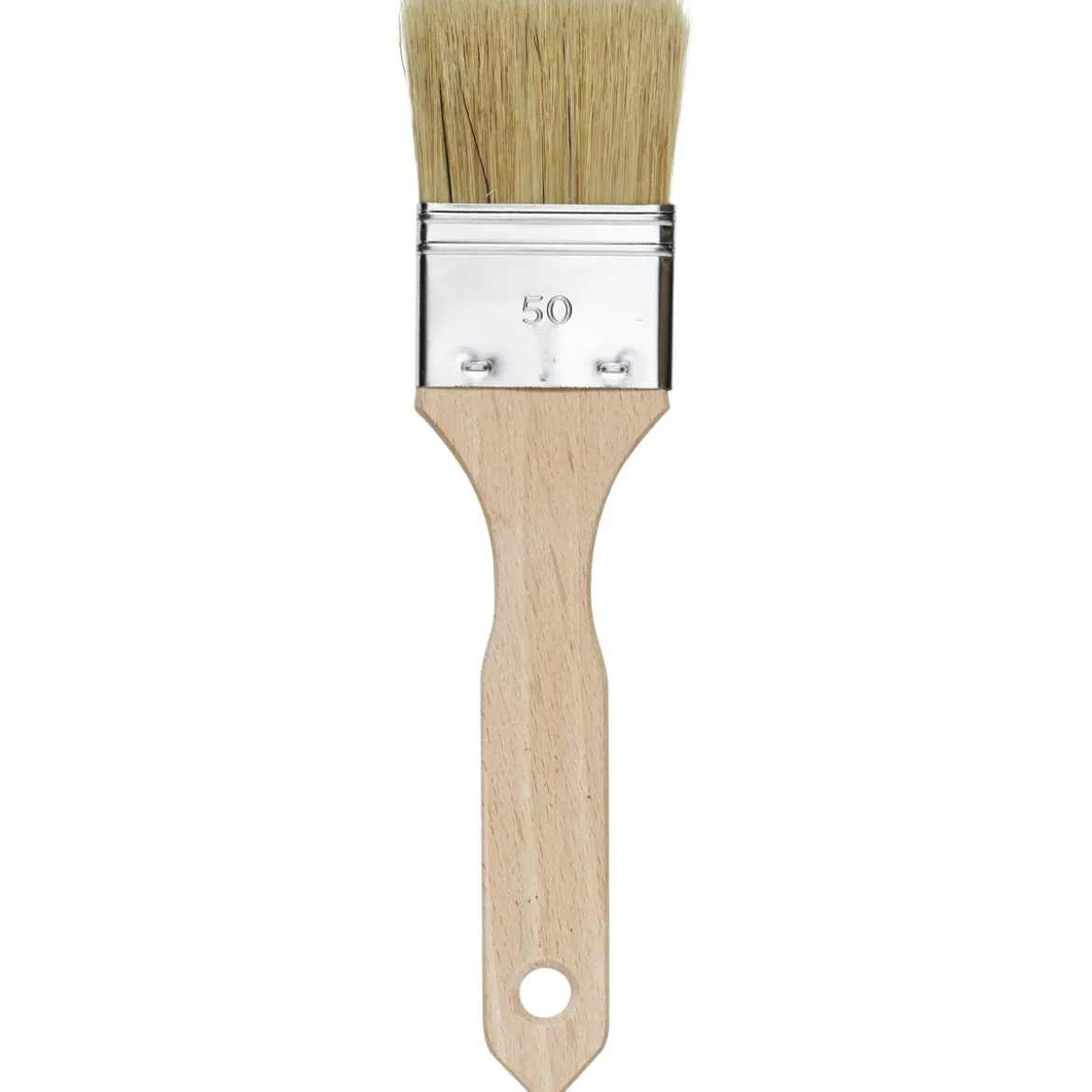 Kreatima flat pensel – blanding av svinebust og syntetisk bust – 50 mm bred pensel, total lengde 215 mm