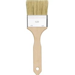 Kreatima flat pensel – blanding av svinebust og syntetisk bust – 60 mm bred pensel, total lengde 225 mm