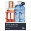 Kreatima Layout Marker Pad A3 (297×420 mm), 50 ark, 75 g/m² – lag skisser med markers og tusjpenner