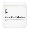 Kreatima Matte Gel Medium, matt gelbasert medium for akrylmaling, 250 ml