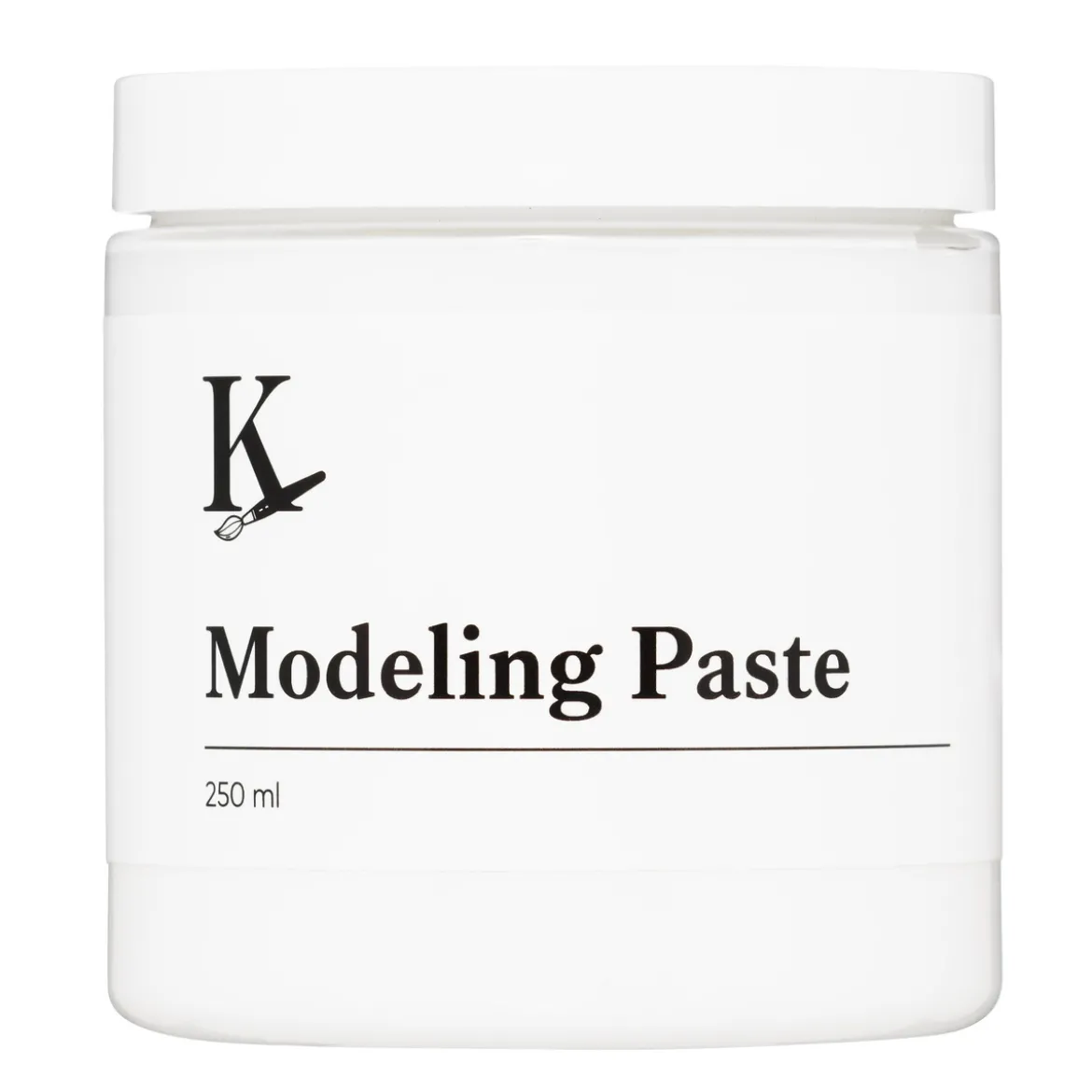 Kreatima Modeling Paste, modelleringspasta for akrylmaling, 250 ml