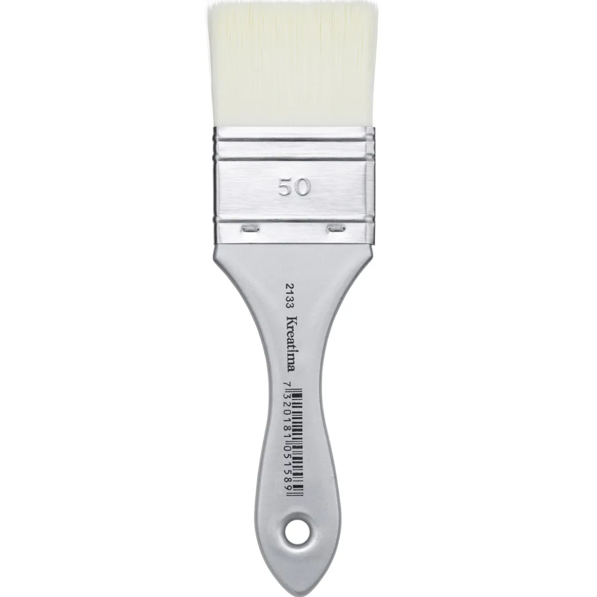 Kreatima Perfect Finish flat pensel, rett 50 mm