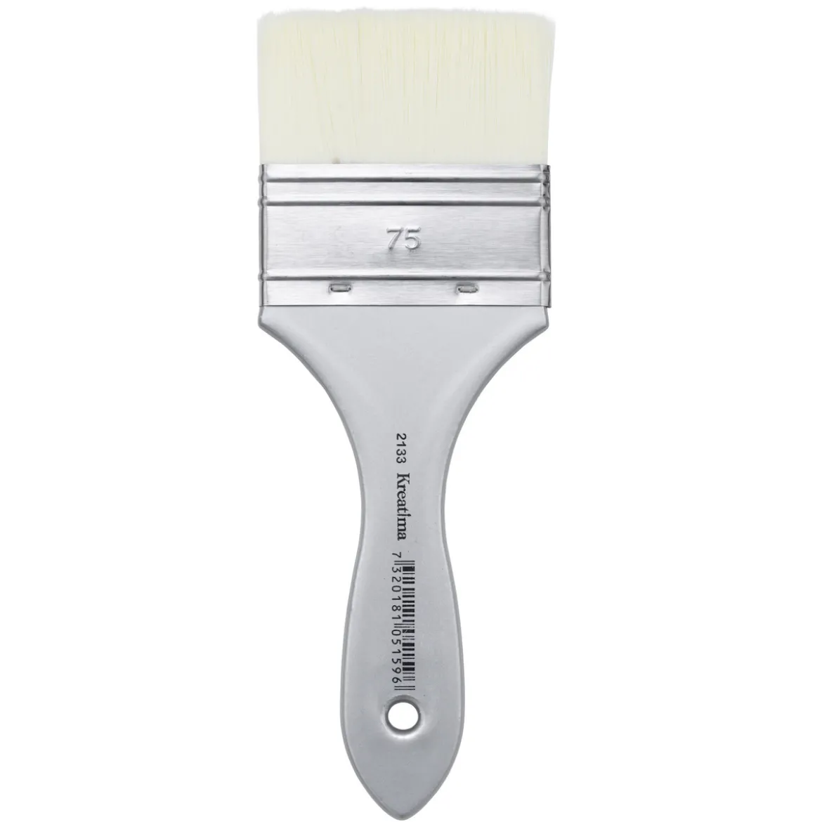 Kreatima Perfect Finish flat pensel, rett 75 mm