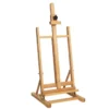 Kreatima Table Easel Pro, justerbart bordstaffeli av bøk, 0–90°, 34×37