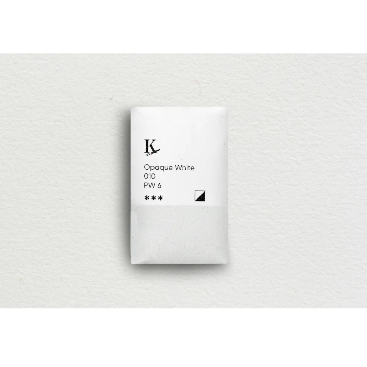 Kreatima Watercolour akvarellmaling 1/1 – Opaque White 010 PW 6