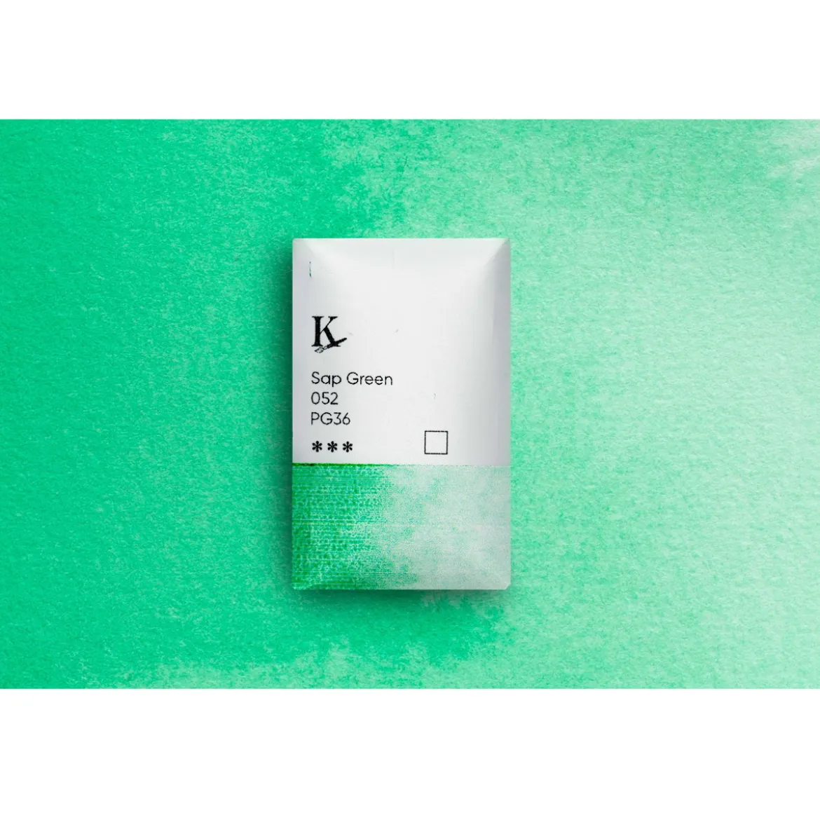 Kreatima Watercolour akvarellmaling 1/1 – Sap Green 052 PG36