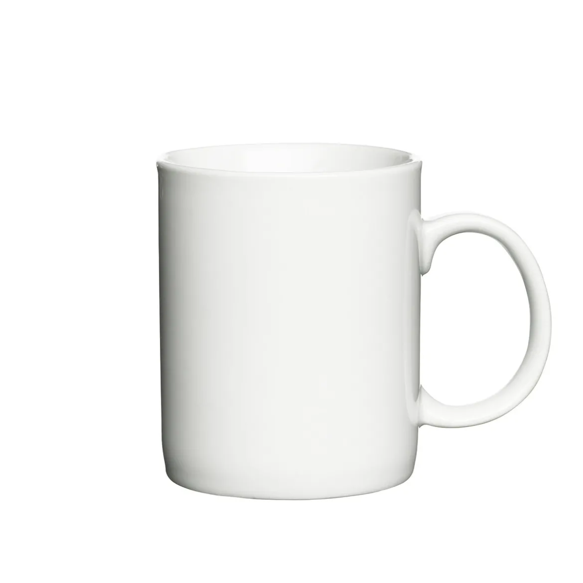 Krus porselen 9,5 cm hvitt