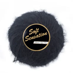 Lammy Garn Soft Sensation 25 g svart 1